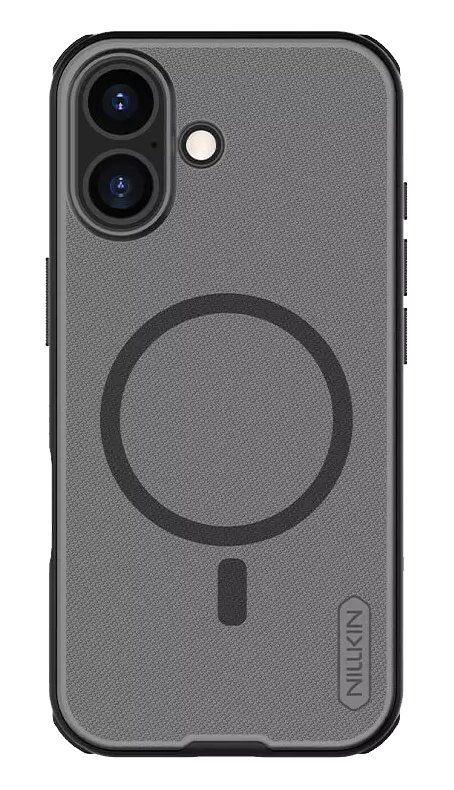 NILLKIN θήκη Super Frosted Shield Pro Magnetic για Apple iPhone 17, διάφανη/μαύρη 9507