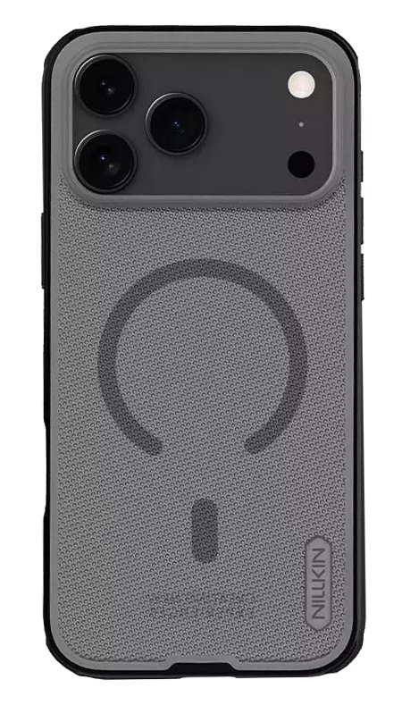 NILLKIN θήκη Super Frosted Shield Pro Magnetic για Apple iPhone 17 Pro, διάφανη/μαύρη 9511