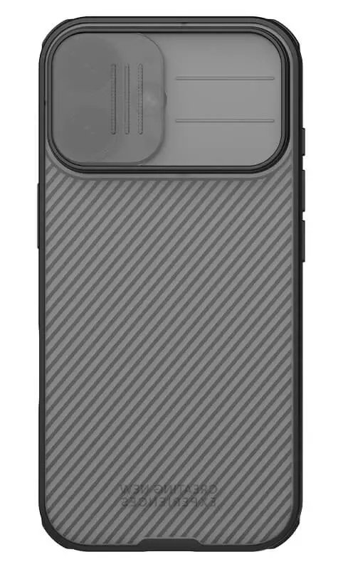 NILLKIN θήκη CamShield Pro για Apple iPhone 17, διάφανη/μαύρη 9527