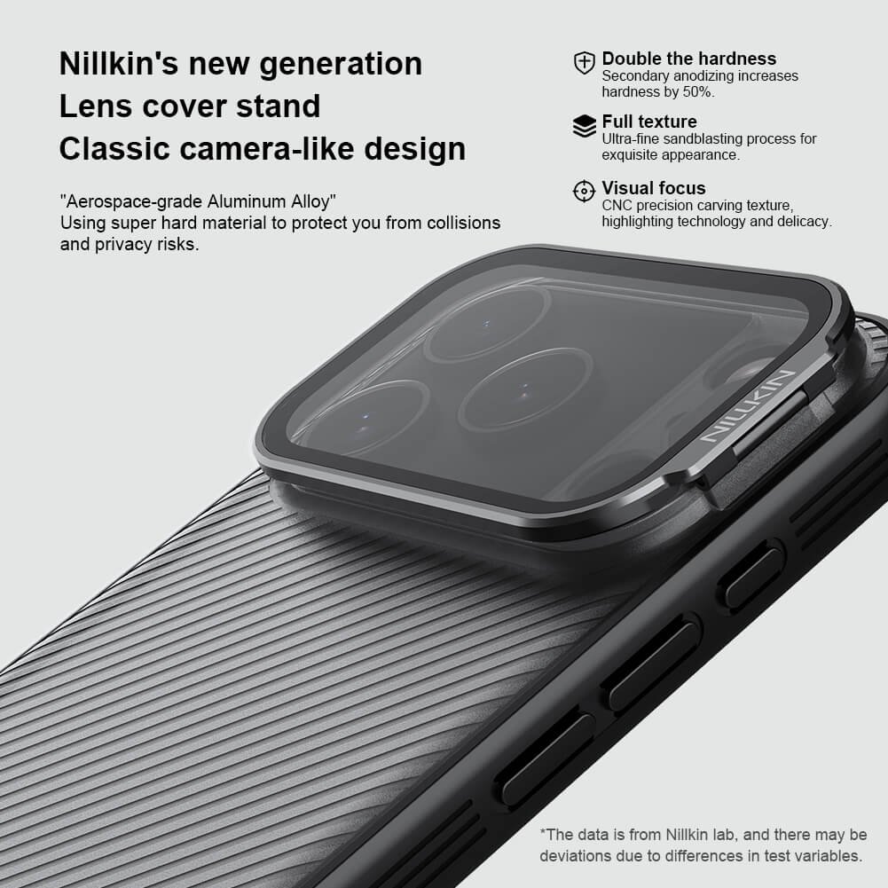 NILLKIN θήκη CamShield Prop για Apple iPhone 17 Pro, διάφανη/μαύρη 9517 - Image 2