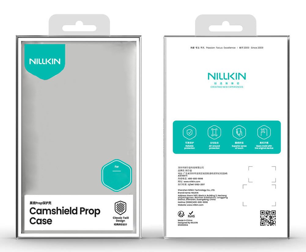 NILLKIN θήκη CamShield Prop για Apple iPhone 17 Pro, διάφανη/μαύρη 9517 - Image 5