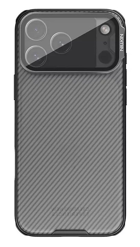 NILLKIN θήκη CamShield Prop για Apple iPhone 17 Pro Max, διάφανη/μαύρη 9519