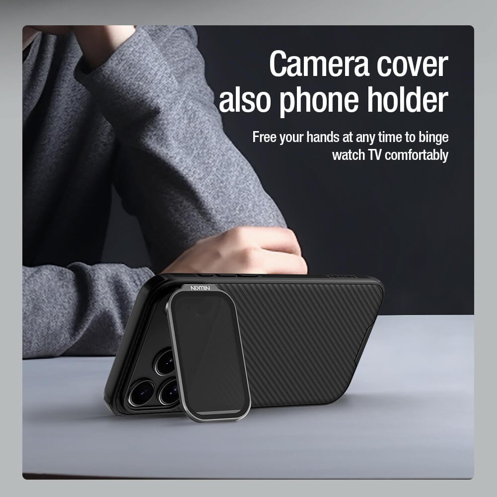 NILLKIN θήκη CamShield Prop για Apple iPhone 17 Pro Max, μαύρη 9520 - Image 3