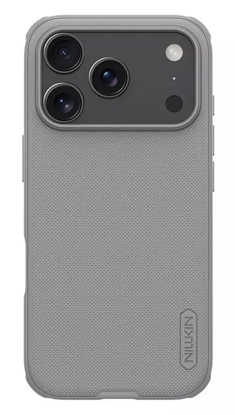 NILLKIN θήκη Super Frosted Shield Pro για Apple iPhone 17 Pro, γκρι 9496
