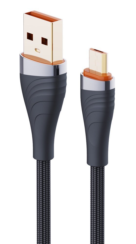 LDNIO καλώδιο micro USB σε USB LS1, 30W, 1m, γκρι 5623