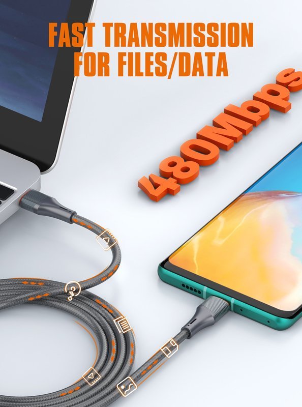 kalodio USB-C se USB-C LC31C, 5W PD, 1m, gkri 5638 65 watt