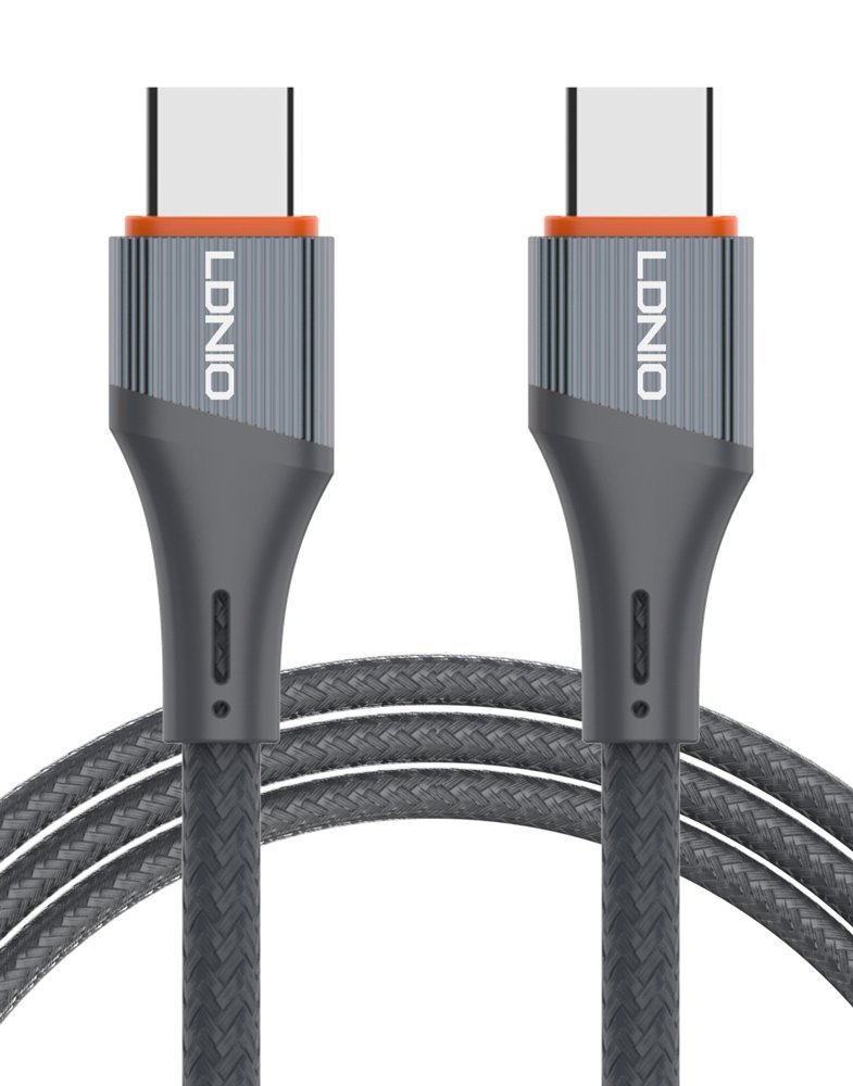 LDNIO καλώδιο USB-C σε USB-C LC31C, 5W PD, 1m, γκρι 5638