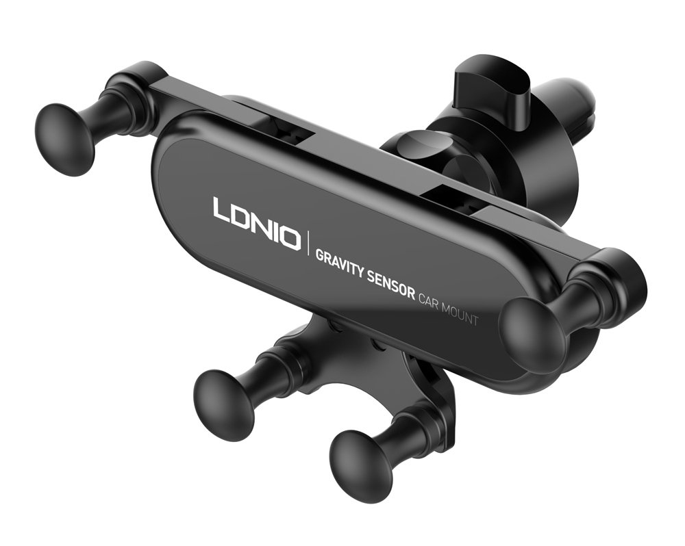 LDNIO βάση smartphone αυτοκινήτου MG03 για αεραγωγούς, μαύρη 5670