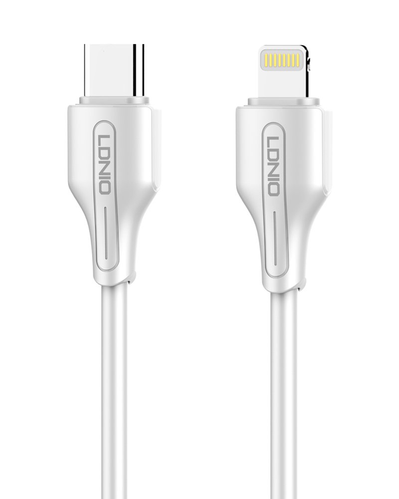 kalodio Lightning se USB-C LC122I, 30W PD, 2m, leyko 5204 30 watt