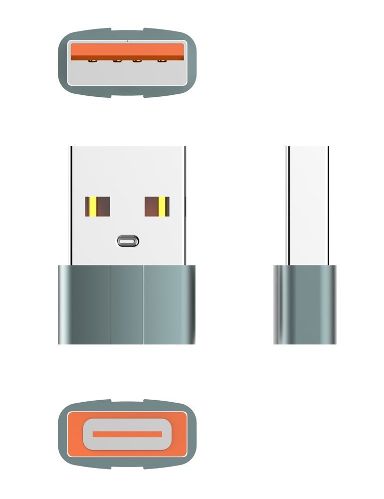antaptoras USB se USB-C LC150, arseniko se thilyko, gkri 5208 USB Type-A