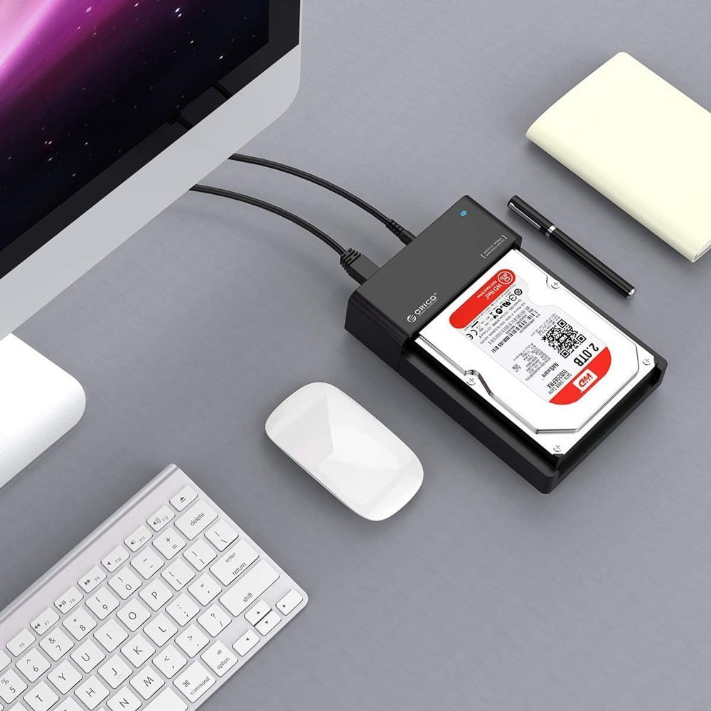ORICO docking station για 2.5" ή 3.5" SATA HDD/SSD 518US3-V2, 5Gbps, μαύρο 8437 - Image 5