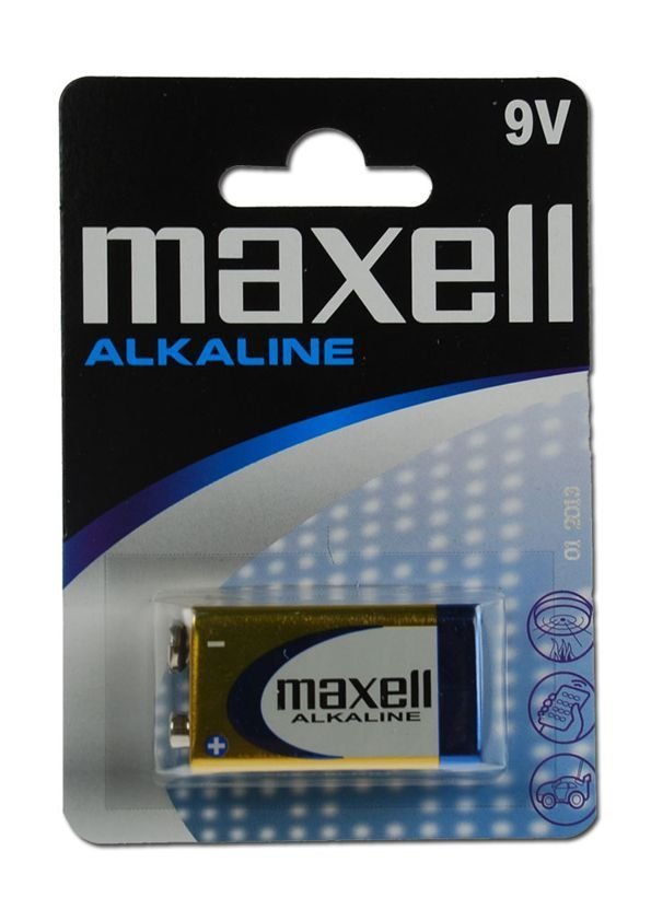 MAXELL αλκαλική μπαταρία /9V, 1τμχ 276