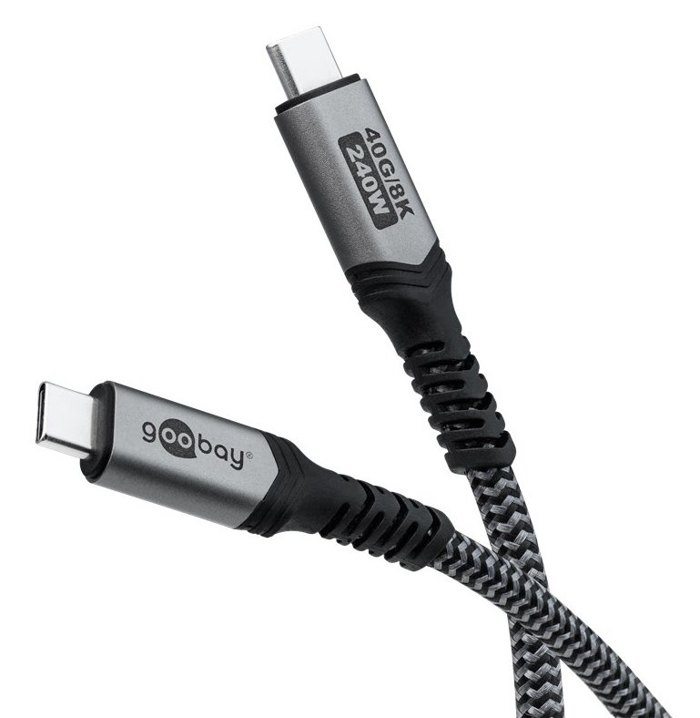 kalodio USB-C, USB4, 240W, 40Gbps, 8K/60Hz, 1.5m, gkri 8472 240 watt