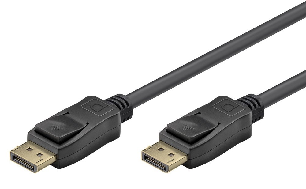 GOOBAY καλώδιο DisplayPort , VESA Certified, 8K/60Hz, 32.4 Gbps, 1m, μαύρο 9735