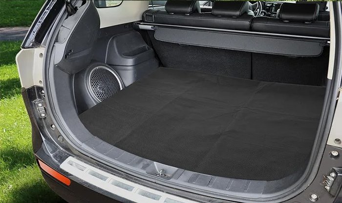 PROPLUS ματ κάλυμμα πορτμπαγκάζ αυτοκινήτου , 120x100cm, μαύρο 6783 - Image 2