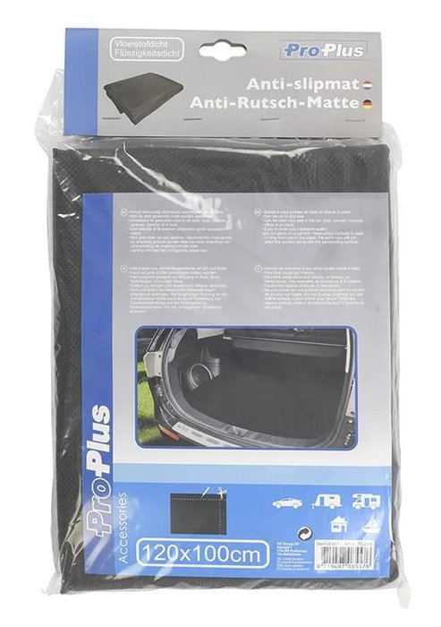 PROPLUS ματ κάλυμμα πορτμπαγκάζ αυτοκινήτου , 120x100cm, μαύρο 6783 - Image 3