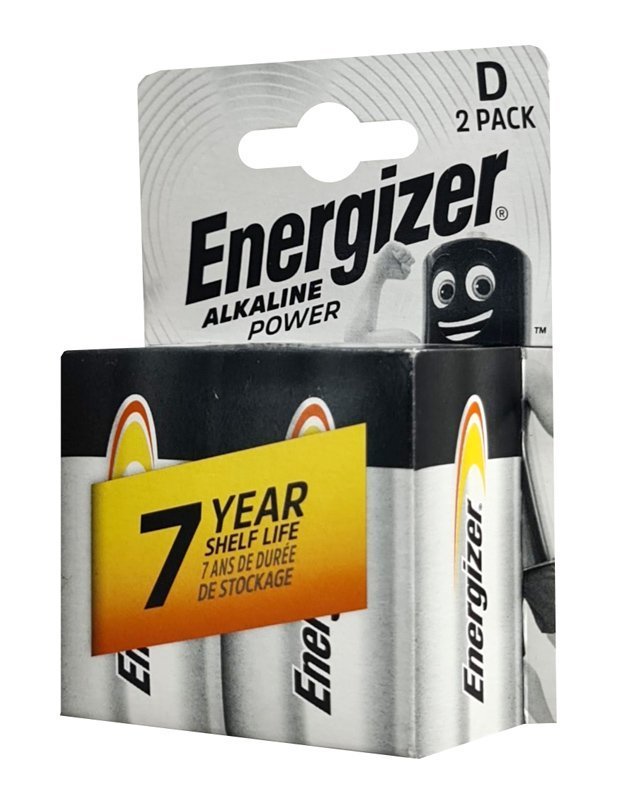 ENERGIZER αλκαλικές μπαταρίες Alkaline Power, D/LR20, 1.5V, 2τμχ 6996
