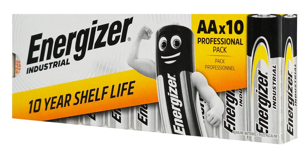 ENERGIZER αλκαλικές μπαταρίες Industrial, AA/LR6, 1.5V, 10τμχ
