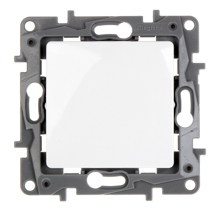LEGRAND διακόπτης , μονός, λευκός 2498