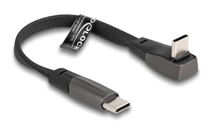 kalodio USB-C, 60W, flat, goniako, 480 Mbps, 14cm, mayro 7075 60 watt