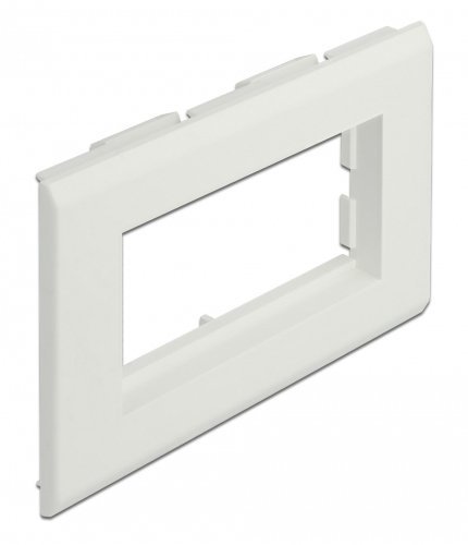 DELOCK module βάση πρίζας Easy 45 , 130 x 80 mm, λευκό 2009