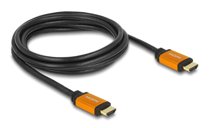 DELOCK καλώδιο HDMI , 8K/60Hz, 48 Gbps, eARC, HDR, 2m, μαύρο 6856 - Image 4