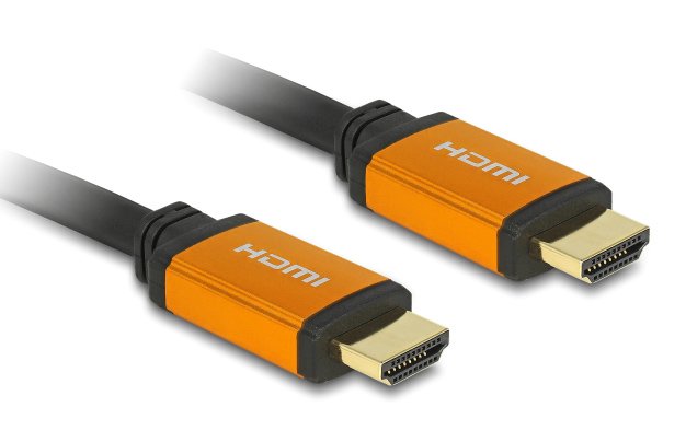 DELOCK καλώδιο HDMI , 8K/60Hz, 48 Gbps, eARC, HDR, 2m, μαύρο 6856