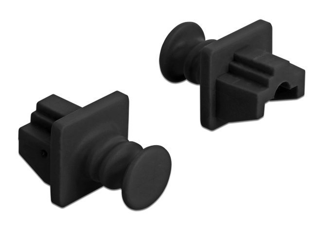 kalymma prostasias gia thyra RJ45, mayro, 10tmch 4362 Kalymma 1