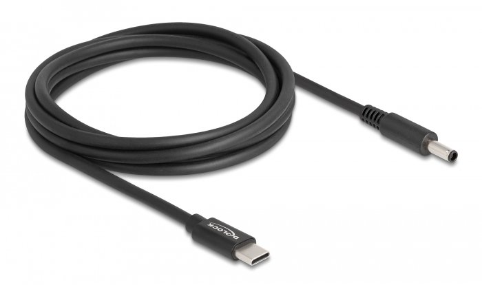 DELOCK καλώδιο τροφοδοσίας , USB-C σε Dell 4.5x3mm, 1.5m, μαύρο 3939