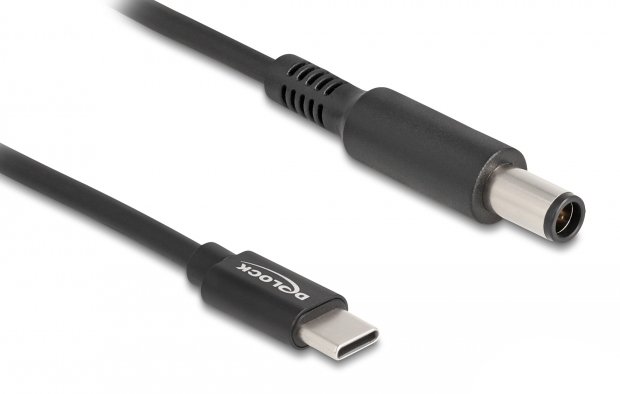 DELOCK καλώδιο τροφοδοσίας , USB-C σε Dell 7.4x5mm, 1.5m, μαύρο 3940
