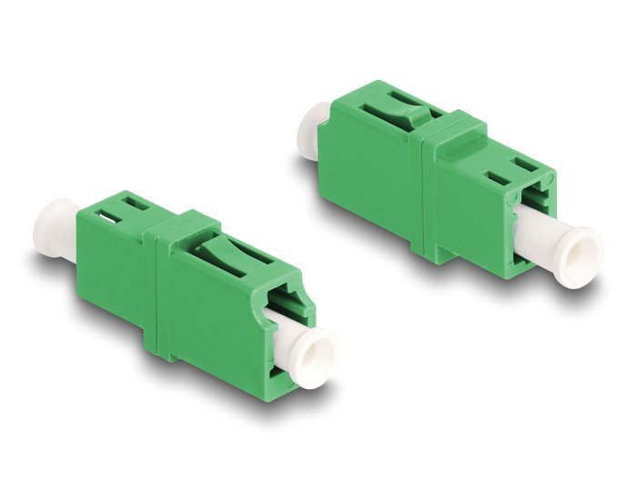 DELOCK σύνδεσμος οπτικής ίνας LC Simplex , πράσινος 5545