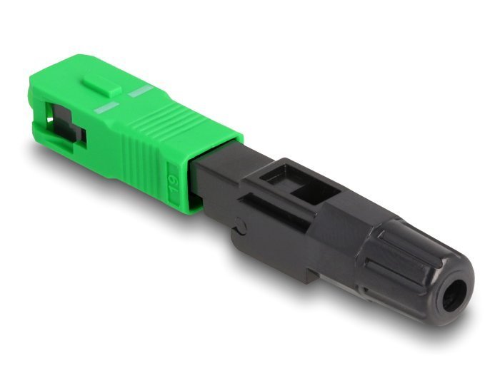 DELOCK σύνδεσμος οπτικής ίνας SC Simplex , μαύρος 5544 - Image 2