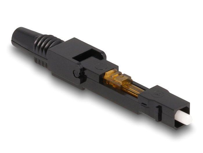 DELOCK σύνδεσμος οπτικής ίνας SC Simplex , μαύρος 5544 - Image 3