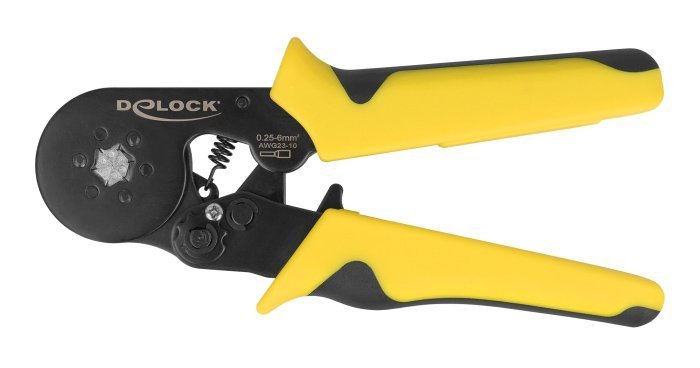 DELOCK πρέσα ακροδεκτών , αυτορυθμιζόμενη, εξάγωνο, 10-23 AWG 3367