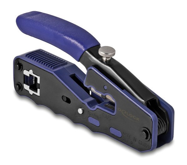 DELOCK πρέσα ακροδεκτών  για καλώδια δικτύου RJ45/8P, με 2 λεπίδες 4057