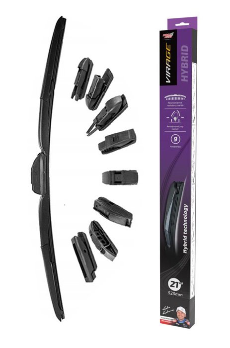 MOJE AUTO υαλοκαθαριστήρας Hybrid , 21" (525mm), 9 αντάπτορες 5250