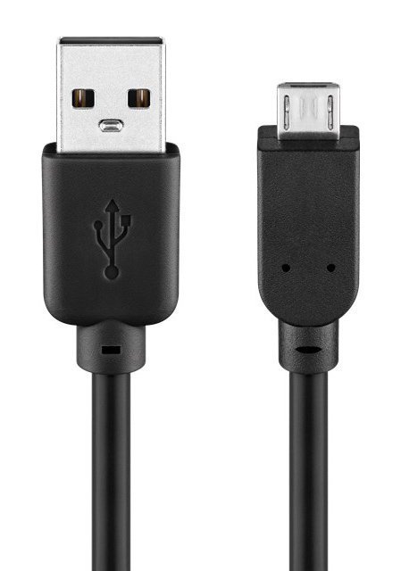 GOOBAY καλώδιο USB 2.0 σε Micro USB , 1.8m, μαύρο 340
