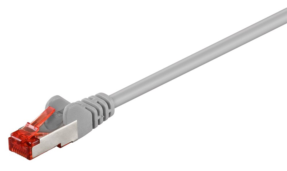 GOOBAY καλώδιο δικτύου , CAT 6 S/FTP (PiMF), CCA, 5m, γκρι 6660