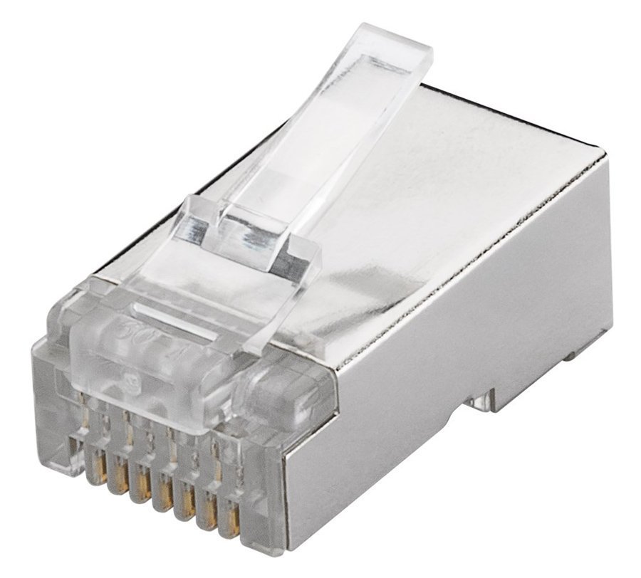 vysma RJ45, CAT 6 STP, metalliko, 10tmch 9138 Vysma 1