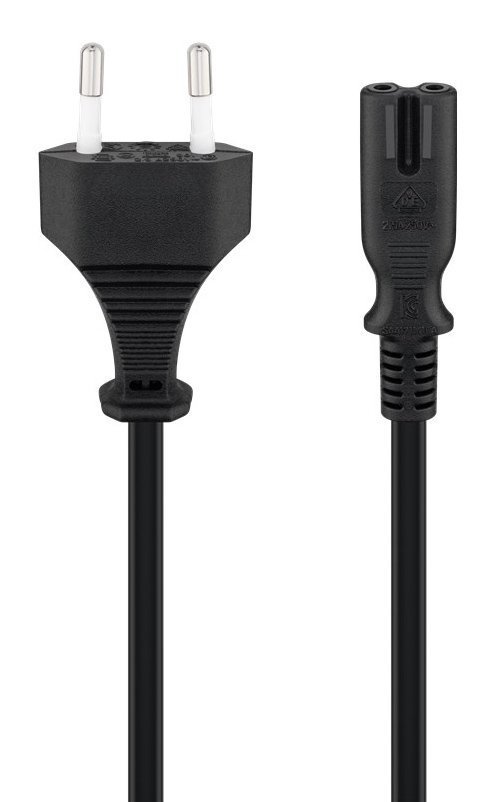 kalodio trofodosias Euro, 2x 0.75mm², 3m, mayro 3499 3m