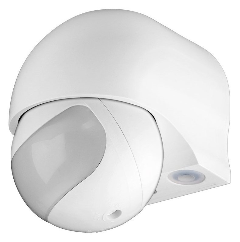 GOOBAY ανιχνευτής κίνησης , εξωτερική χρήση, IP44, 180°, 12m, λευκό 2184