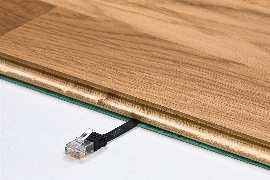 GOOBAY καλώδιο δικτύου , CAT 6 U/UTP, flat, copper, 20m, μαύρο 2518 - Image 2
