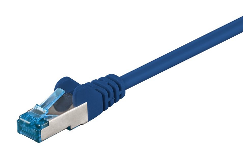 GOOBAY καλώδιο δικτύου , CAT 6A S/FTP (PiMF), Copper, 1.5m, μπλε 6913