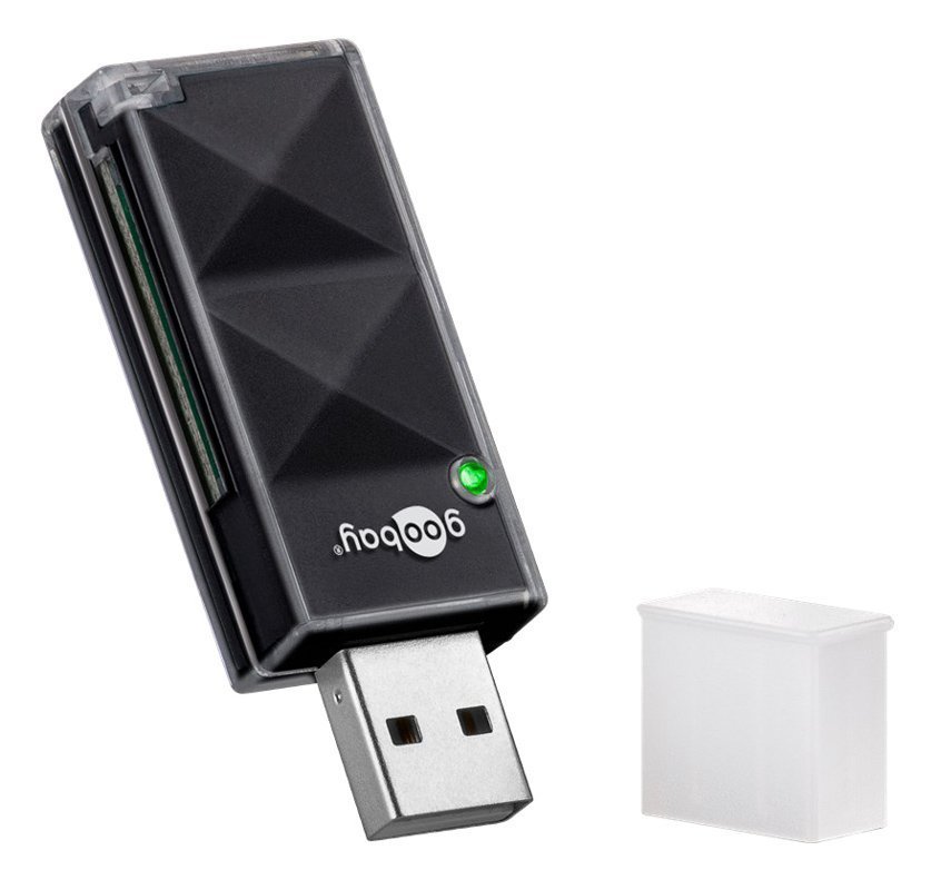 GOOBAY card reader  για SD κάρτα μνήμης, 480 Mbps, μαύρο 5096