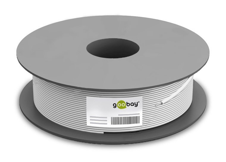 GOOBAY καλώδιο δικτύου , CAT 6 U/UTP, CCA, 100m, γκρι 6352 - Image 3