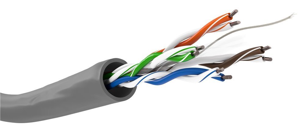 GOOBAY καλώδιο δικτύου , CAT 6 U/UTP, CCA, 100m, γκρι 6352