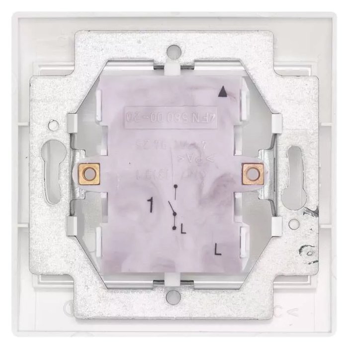 TESLA STROPKOV διακόπτης τοίχου , μονός, 1-way, λευκός 4798 - Image 2