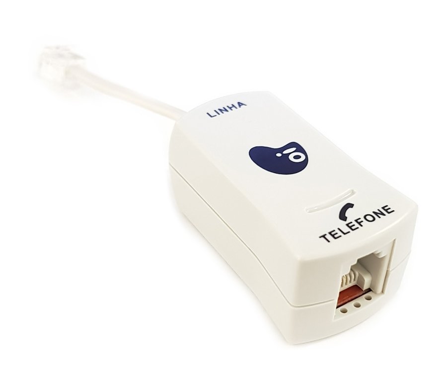 POWERTECH Φίλτρο  για 2+ Modem Router & PSTN, RJ11, 0.20m, Λευκό 886
