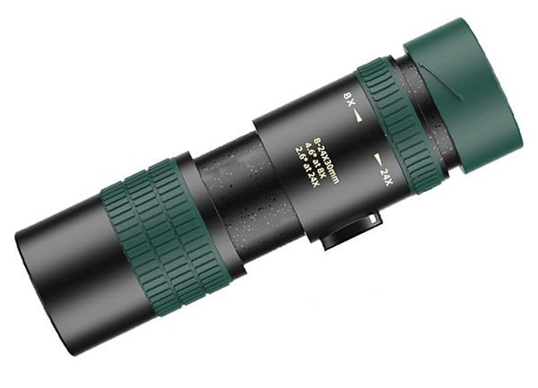 APEXEL μονοκυάλι , 8x-24x zoom, Φ 30mm, μαύρο 6012