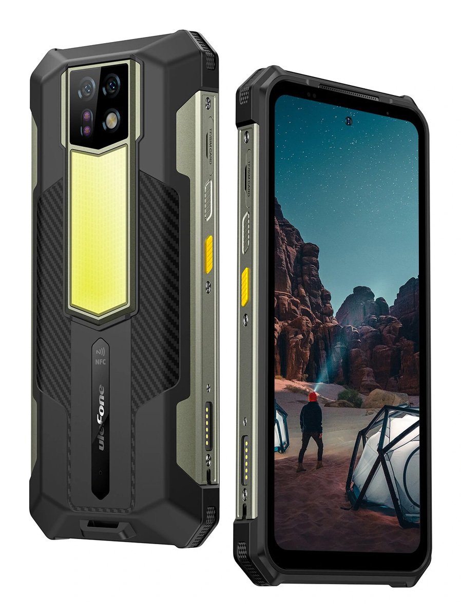 ULEFONE smartphone rmor 24, 6.78", 12/256GB, 22000mh, IP68/IP69K, μαύρο 7833